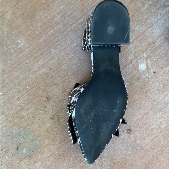 Jeffrey Campbell sparkling bow flats - Picture 3 of 6